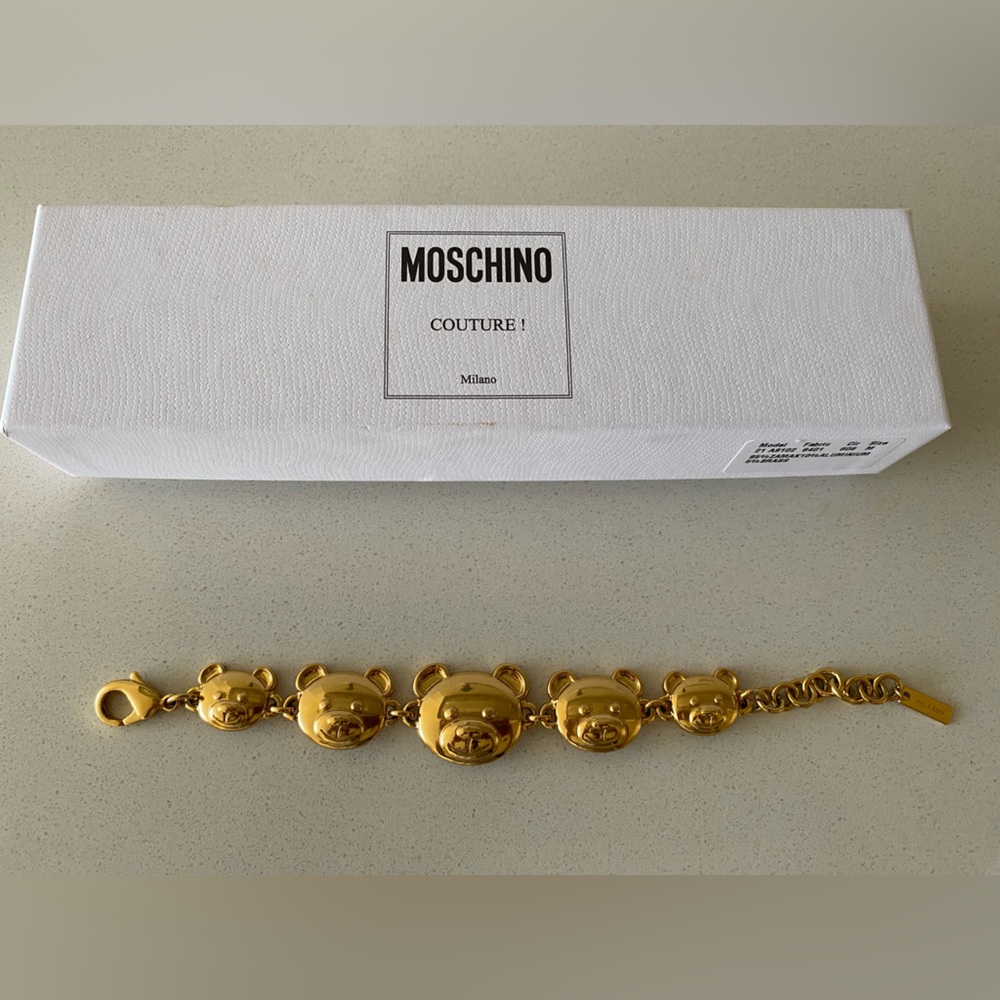 Moschino Teddy Bear Bracelet